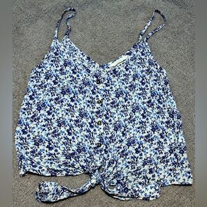 Flowy Flower Tank Top